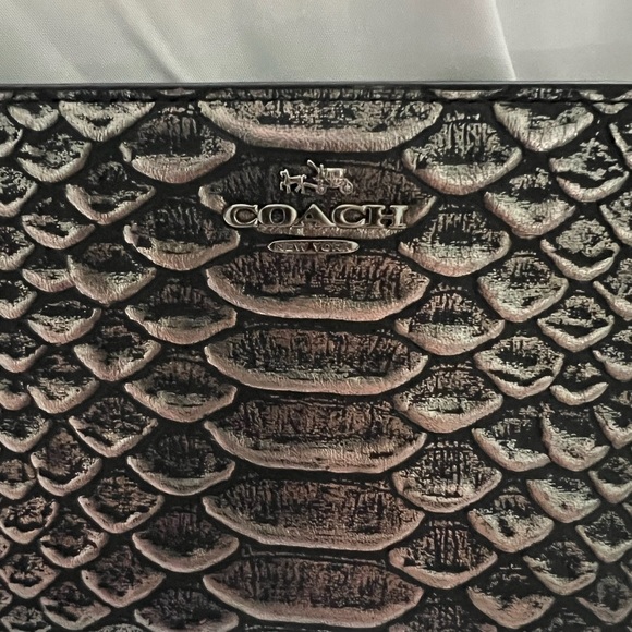 Coach Snakeskin Wallet - Picture 3 of 9